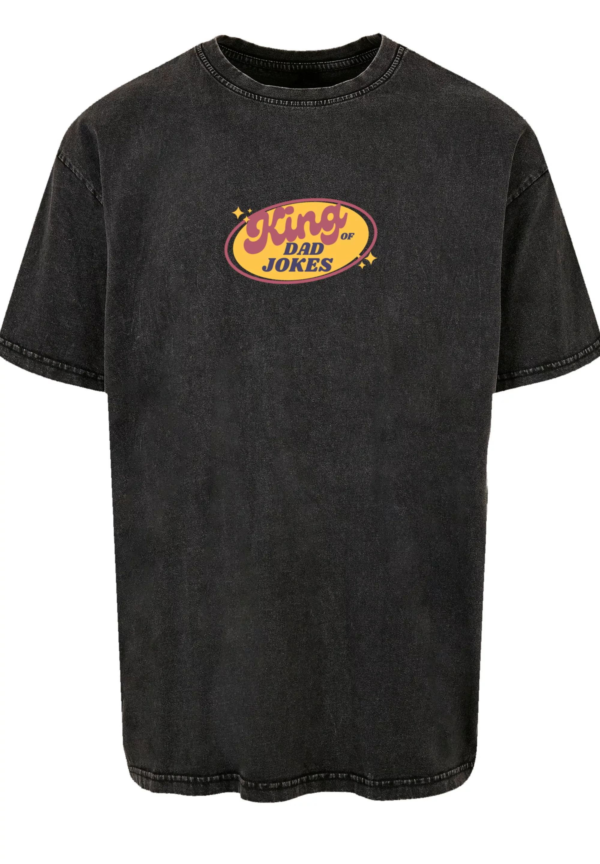 F4NT4STIC T-Shirt "King of Dad Jokes Witziges Vatertagsmotiv", Premium Qual günstig online kaufen