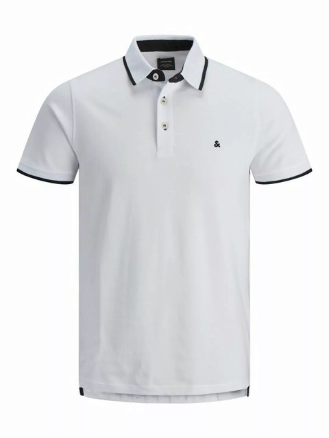 Jack & Jones Poloshirt Polo Shirt JJEPAULOS Sommer Hemd Kragen Pique Cotton günstig online kaufen