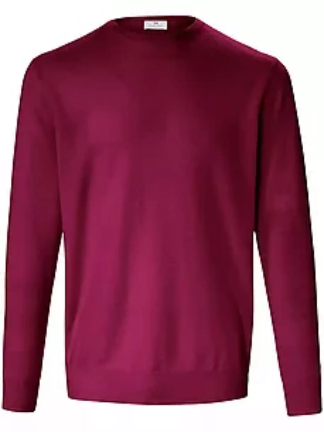 Pullover aus 100% Premium-Kaschmir Peter Hahn Cashmere rot günstig online kaufen