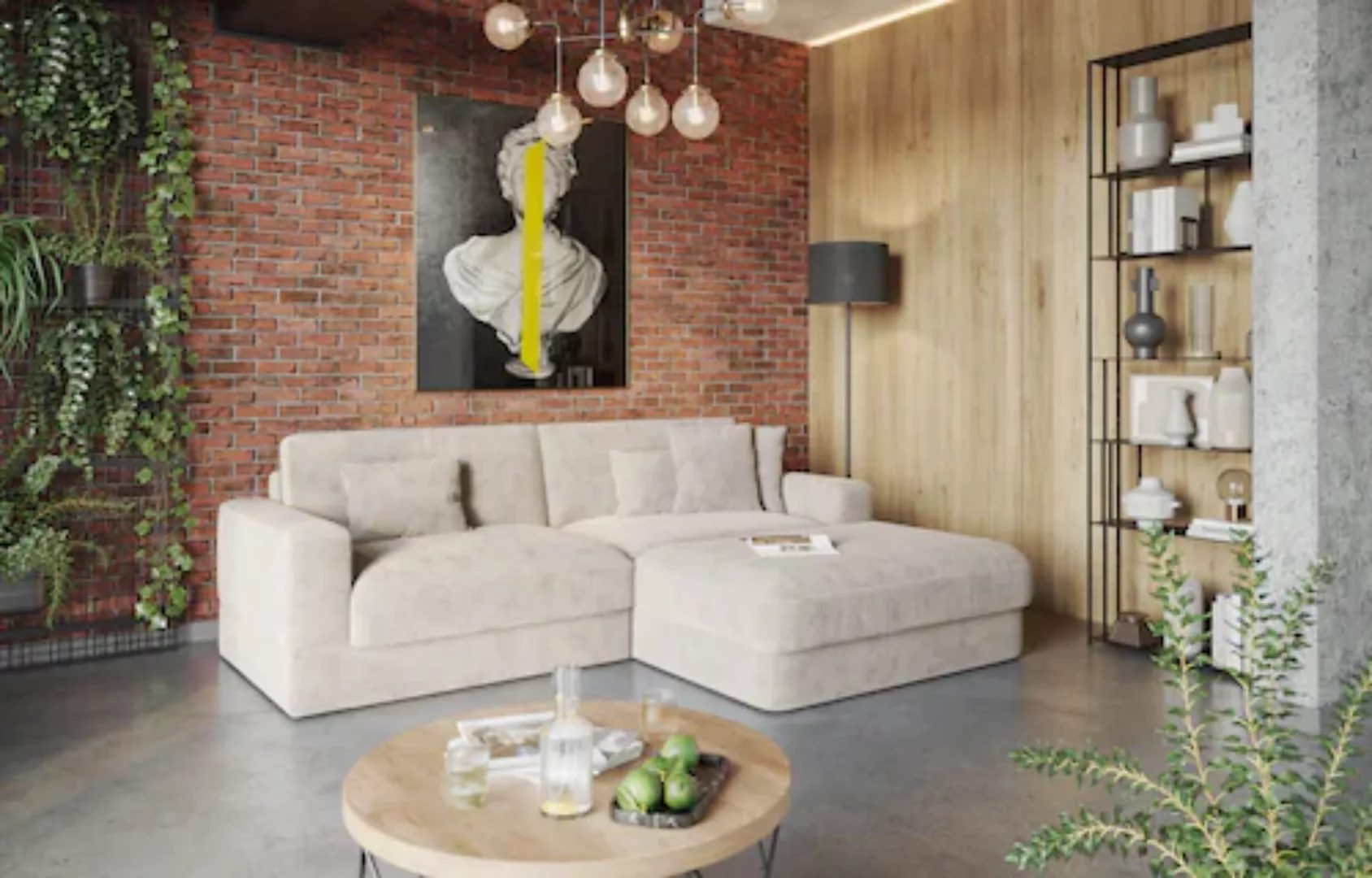 RAUM.ID Ecksofa »Innovid L-Form«, Modernes Modul-Polsterprogramm günstig online kaufen