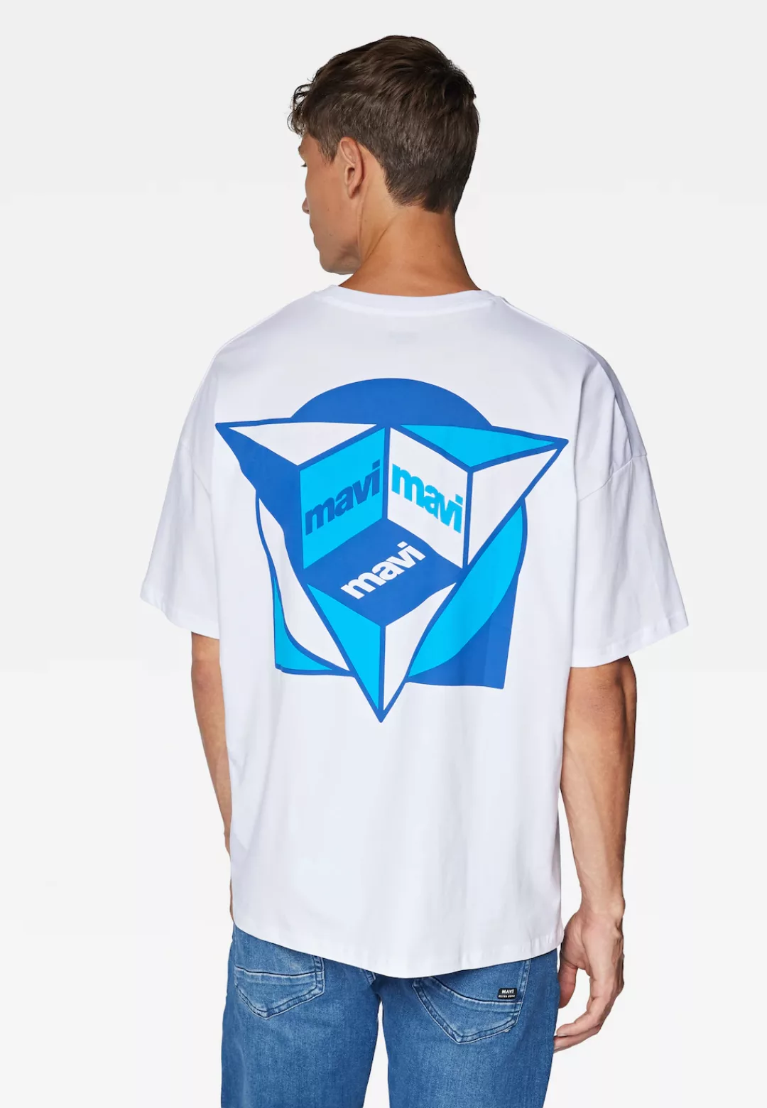 Mavi T-Shirt "LOGO TEE", T-Shirt mit Print günstig online kaufen