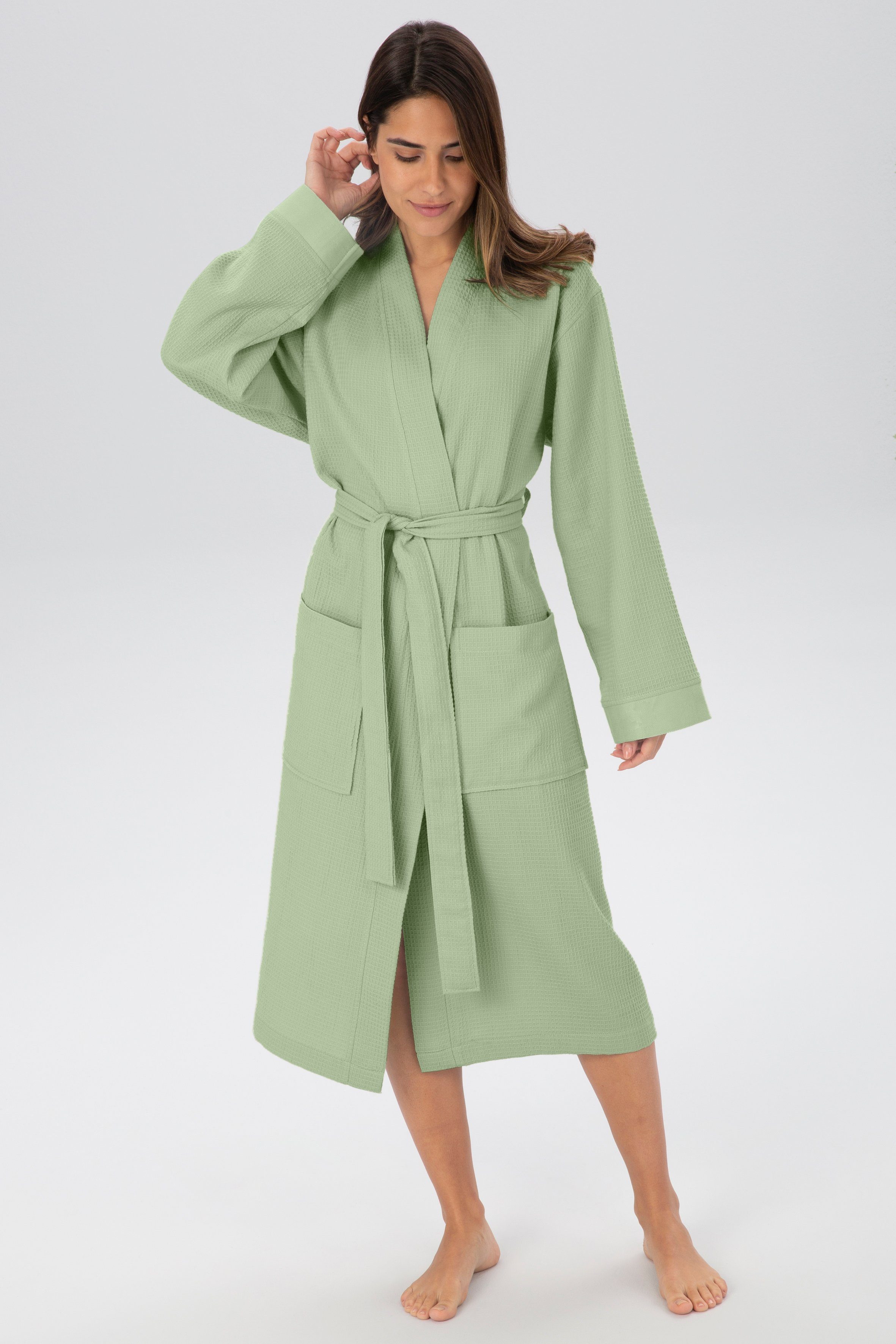 my home Unisex-Bademantel Vanessa, ideal für günstig online kaufen