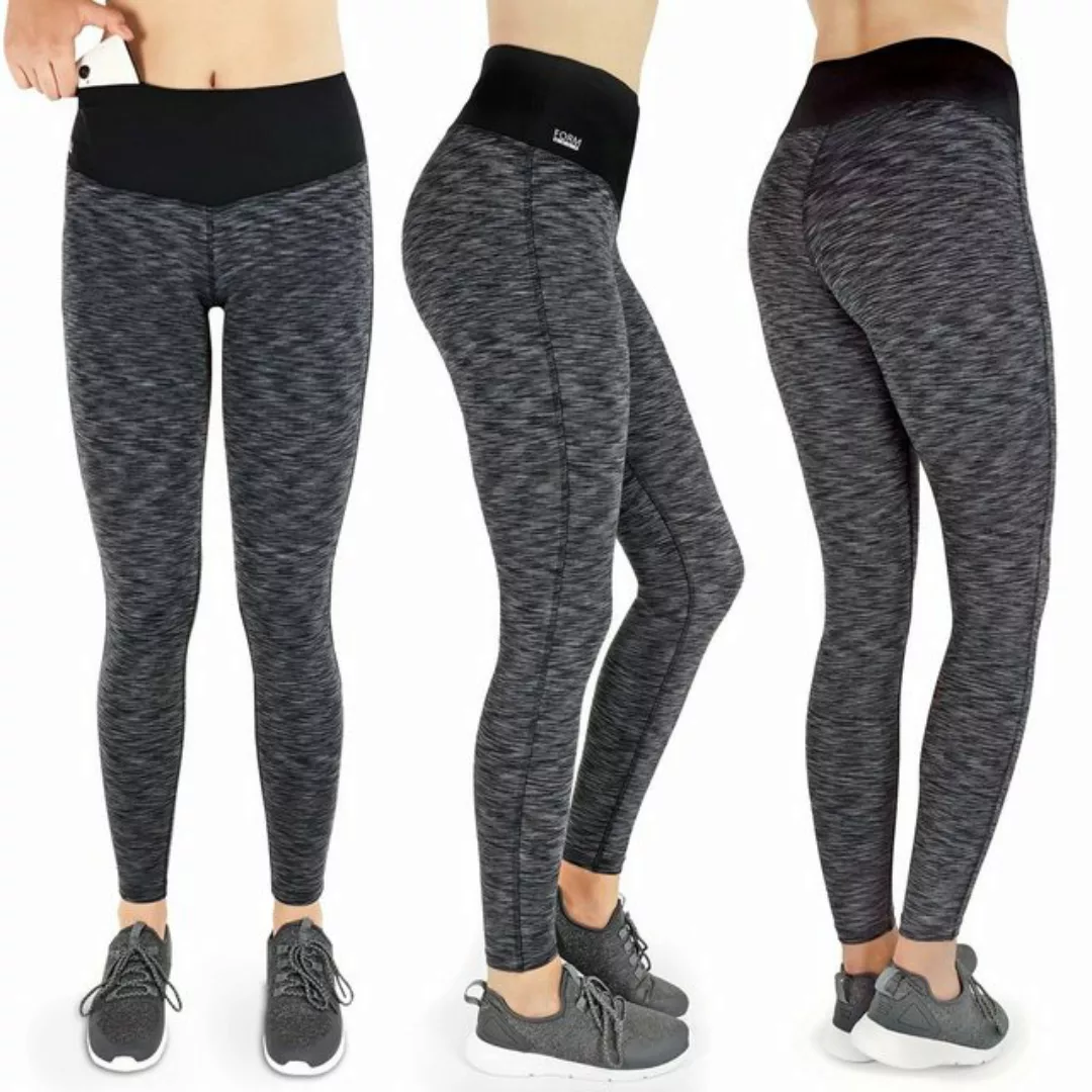 Formbelt Highwaist Leggings Laufhose Damen lang mit Handytasche Hohem Bund günstig online kaufen