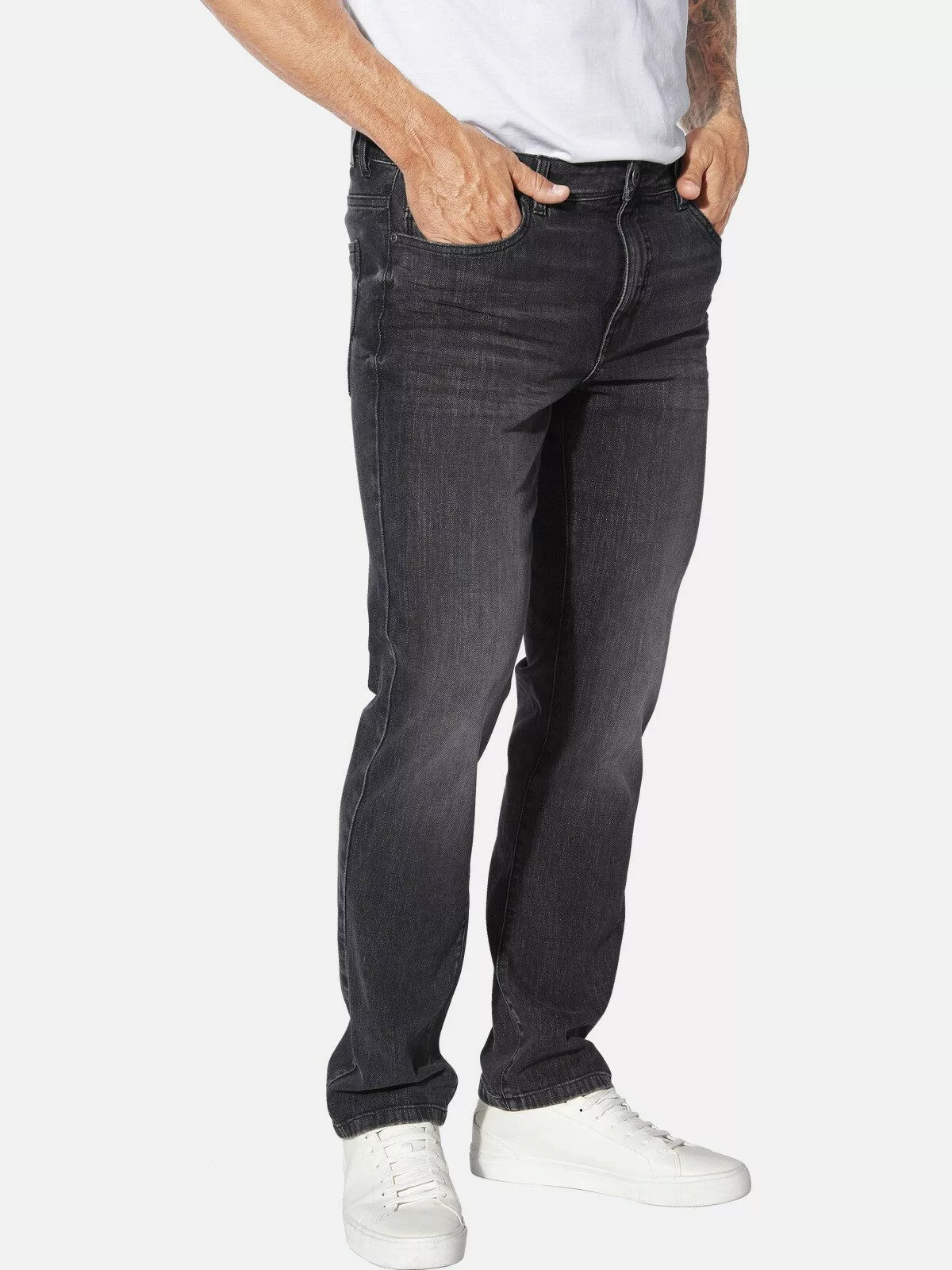 Jan Vanderstorm 5-Pocket-Jeans FENLAN mit Wascheffekt günstig online kaufen