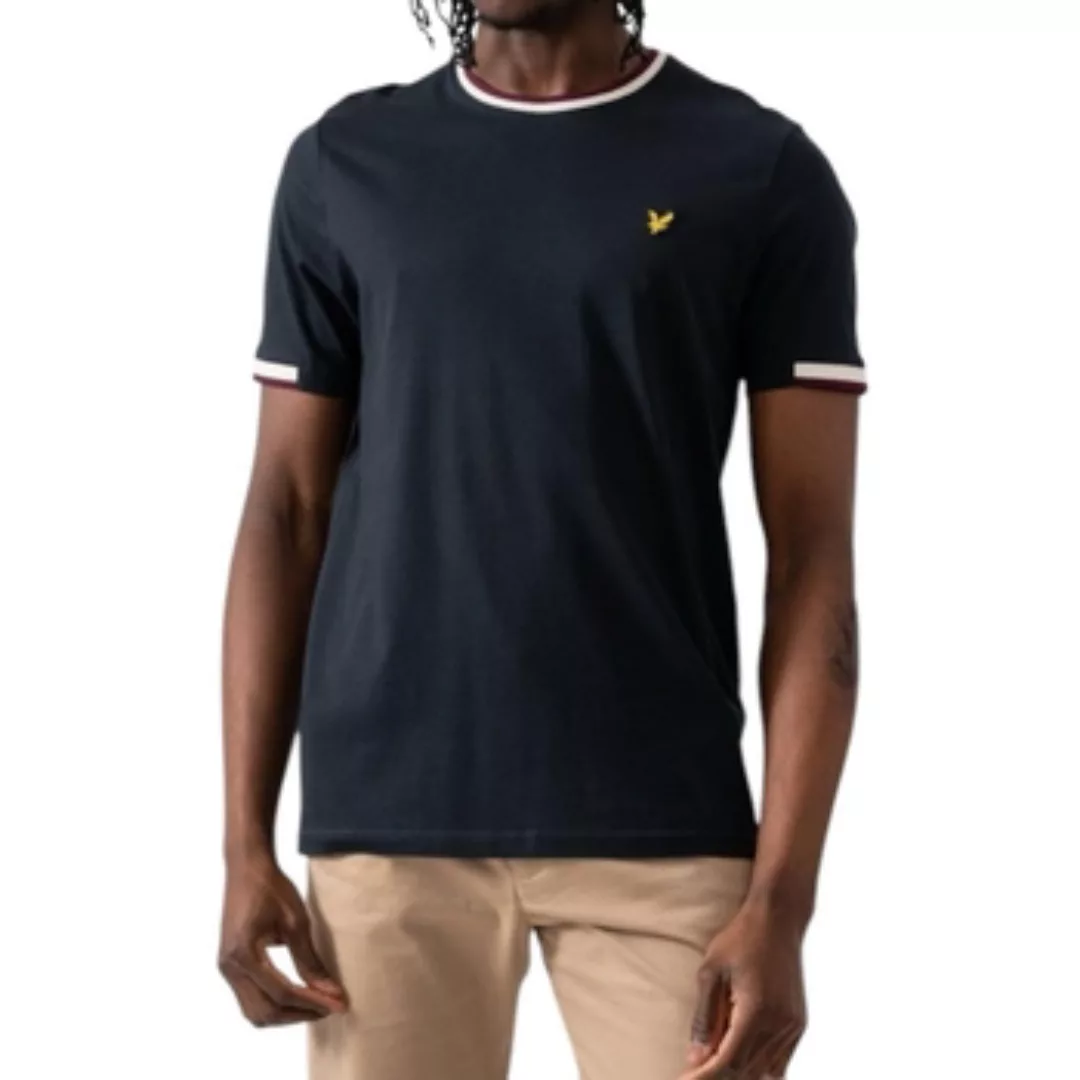 Lyle & Scott  T-Shirt T-Shirt mit halbhohem Rand günstig online kaufen