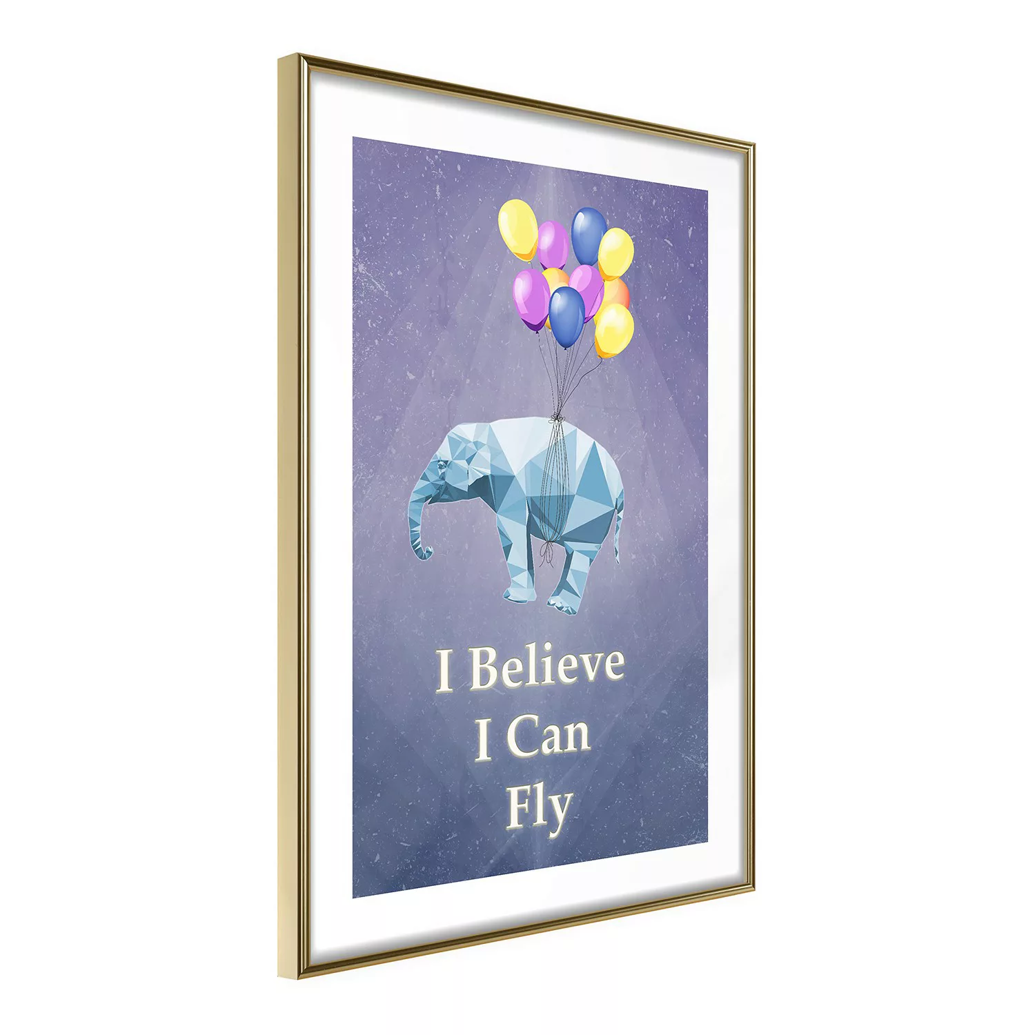 home24 Poster Flying Elephant günstig online kaufen