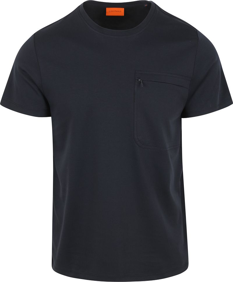 Suitable T-shirt Sonny Pocket Dunkelblau - Größe XL günstig online kaufen