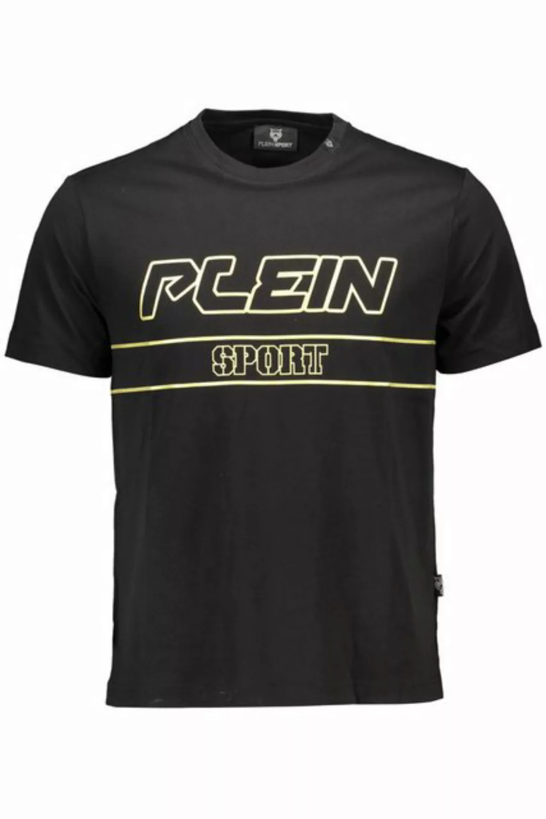 PLEIN SPORT T-Shirt Herren Kurzarm T-Shirt Schwarz - Sportlicher Style günstig online kaufen