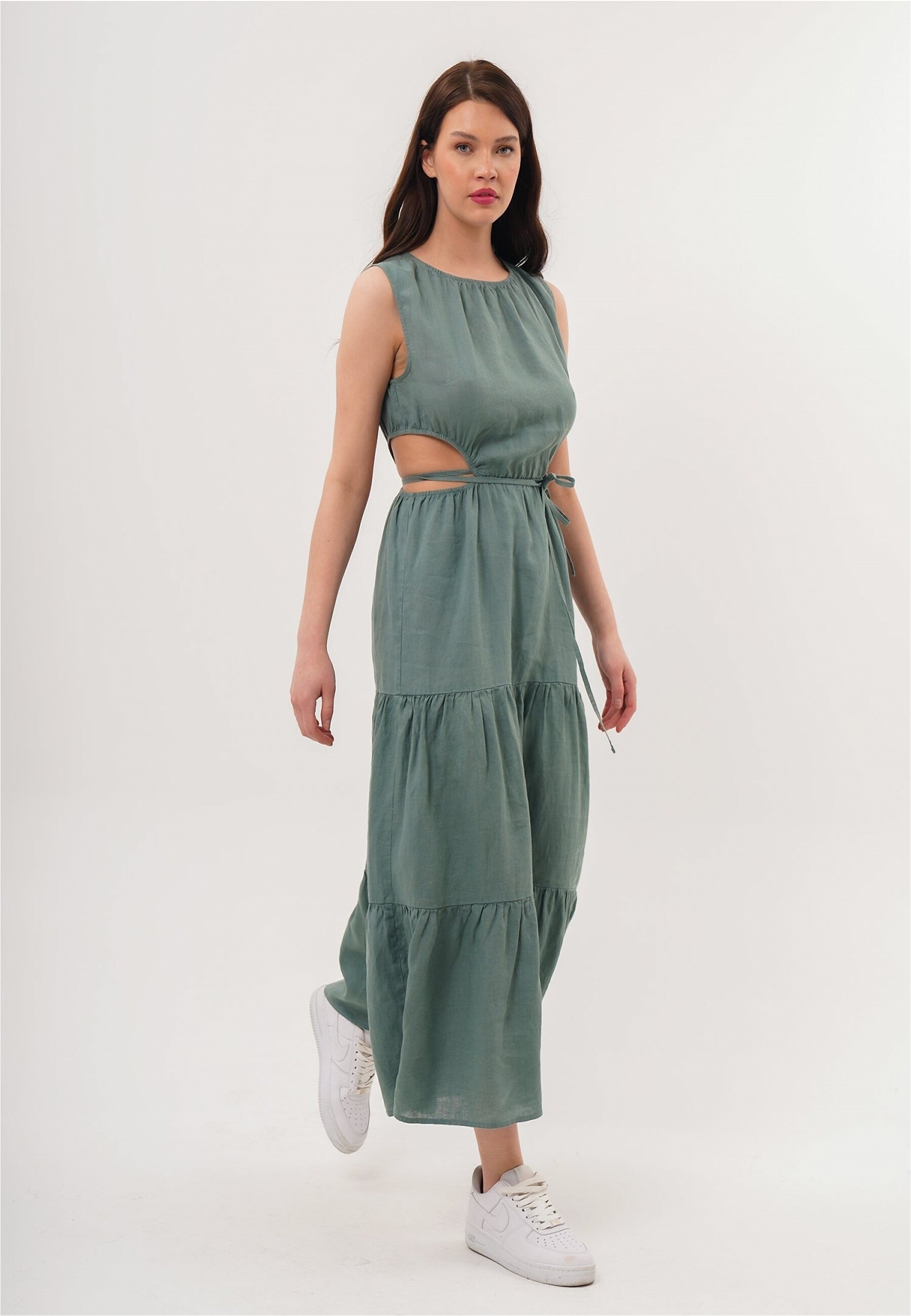freshlions Jerseykleid "Lilia", (1 tlg.), mit raffinierten Faltendetails günstig online kaufen