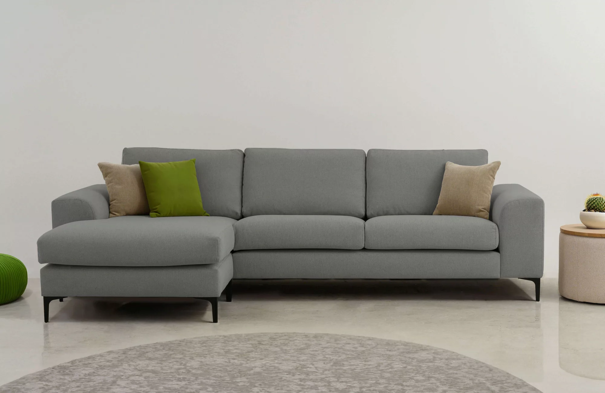 INOSIGN Ecksofa "Henry", mit Metallbeinen, in modernem Design günstig online kaufen