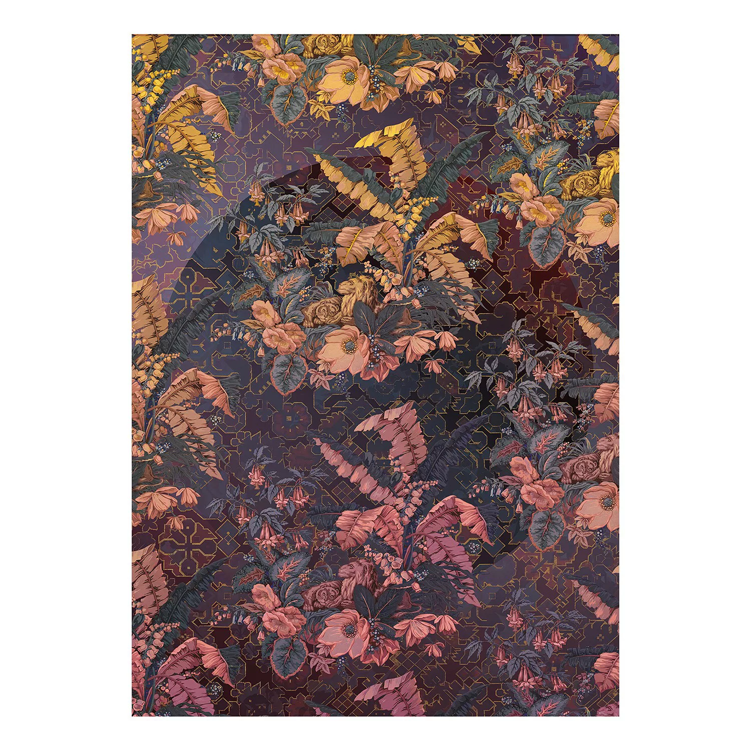 KOMAR Vlies Fototapete - Orient Violet - Größe 200 x 270 cm mehrfarbig günstig online kaufen