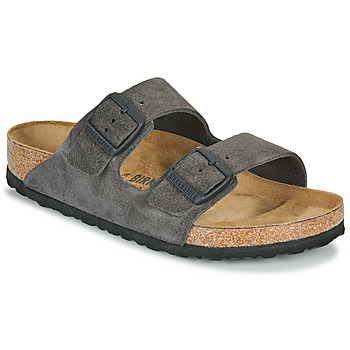 Birkenstock  Pantoffeln Arizona LEVE Velvet Grey günstig online kaufen