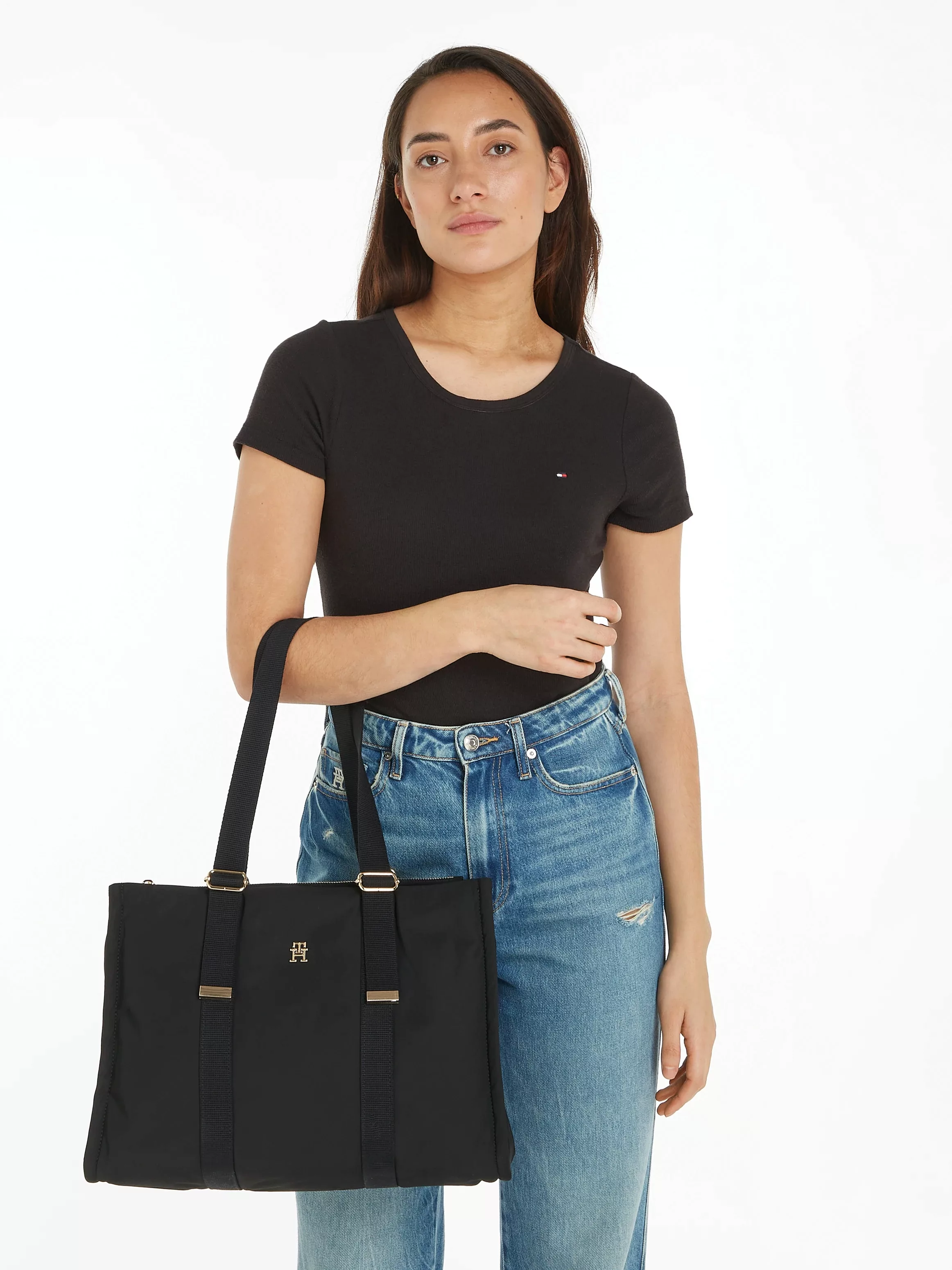 Tommy Hilfiger Shopper "Women TH REVAMP TOTE Tote", Handtasche, Tote-Bag günstig online kaufen