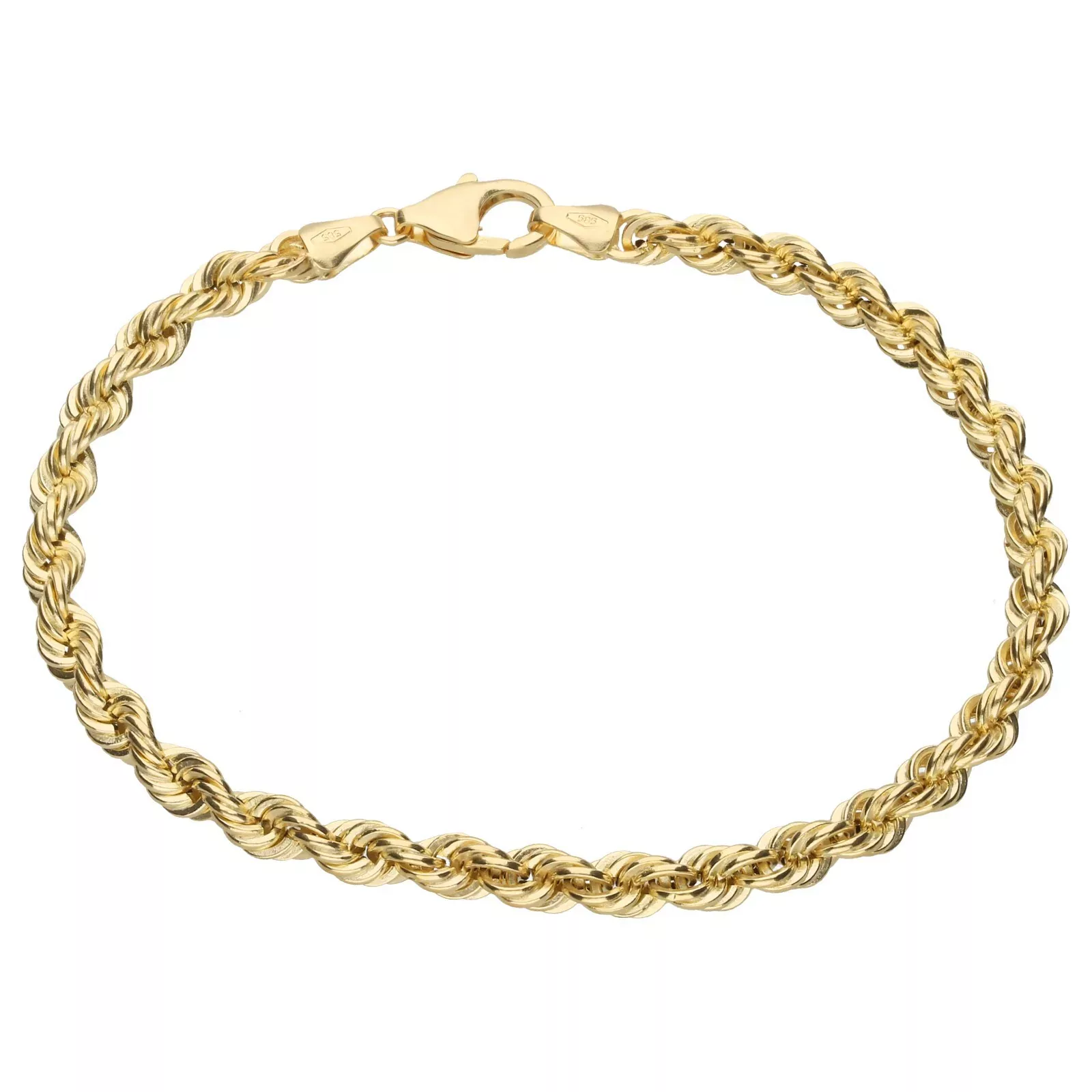 Luigi Merano Armband "Kordelkette, hohl, Gold 375" günstig online kaufen