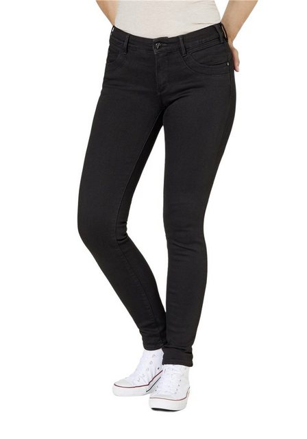 Paddock`s Damen Jeans LUCY SHAPE DENIM - Skinny Fit - Schwarz - Black günstig online kaufen