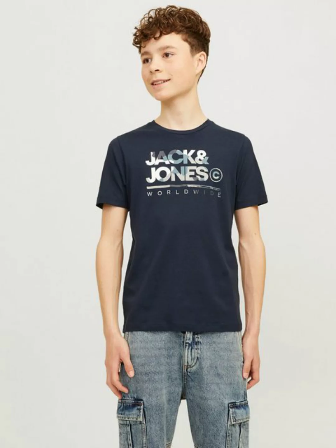 Jack & Jones Junior T-Shirt JJLUKE TEE SS CREW NECK JNR günstig online kaufen