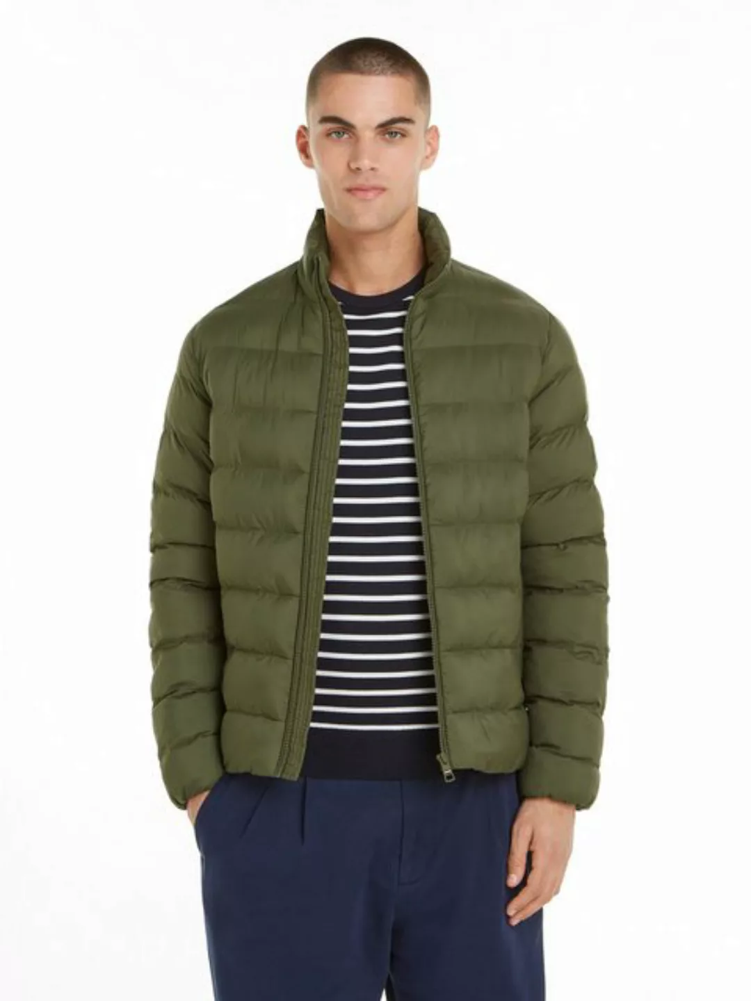 Tommy Hilfiger Steppjacke MID WEIGHT STAND COLLAR JACKET günstig online kaufen