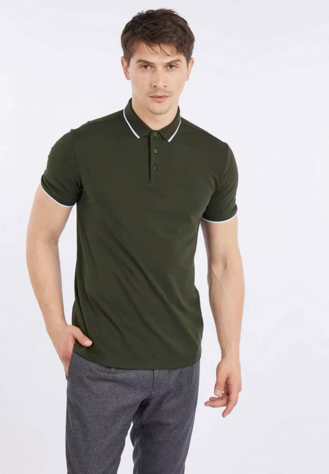 Lawrence Grey Poloshirt Poloshirt atmungsaktiv günstig online kaufen