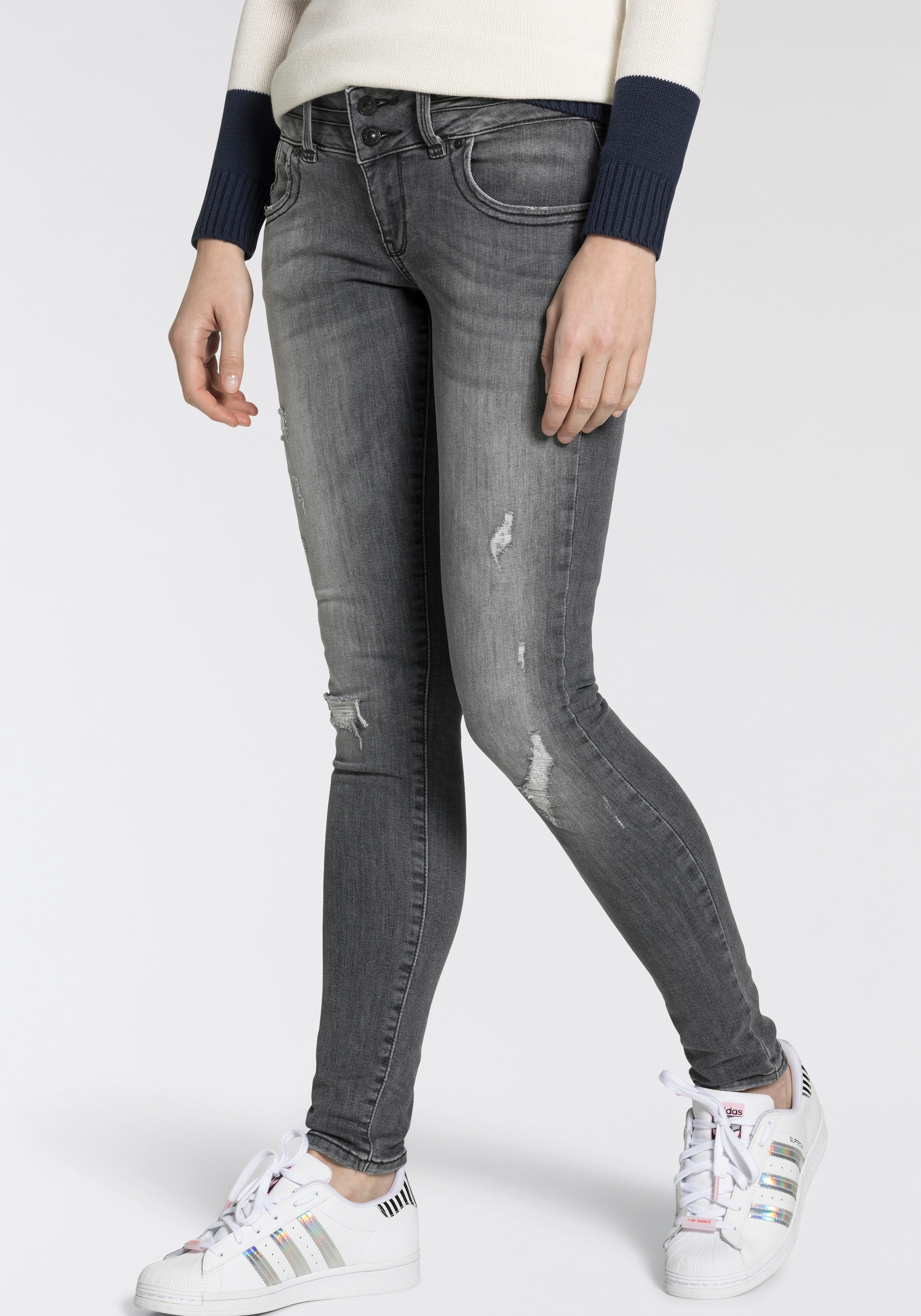 LTB Skinny-fit-Jeans "JULITAXSMU", mit extra-engem Bein, niedriger Leibhöhe günstig online kaufen