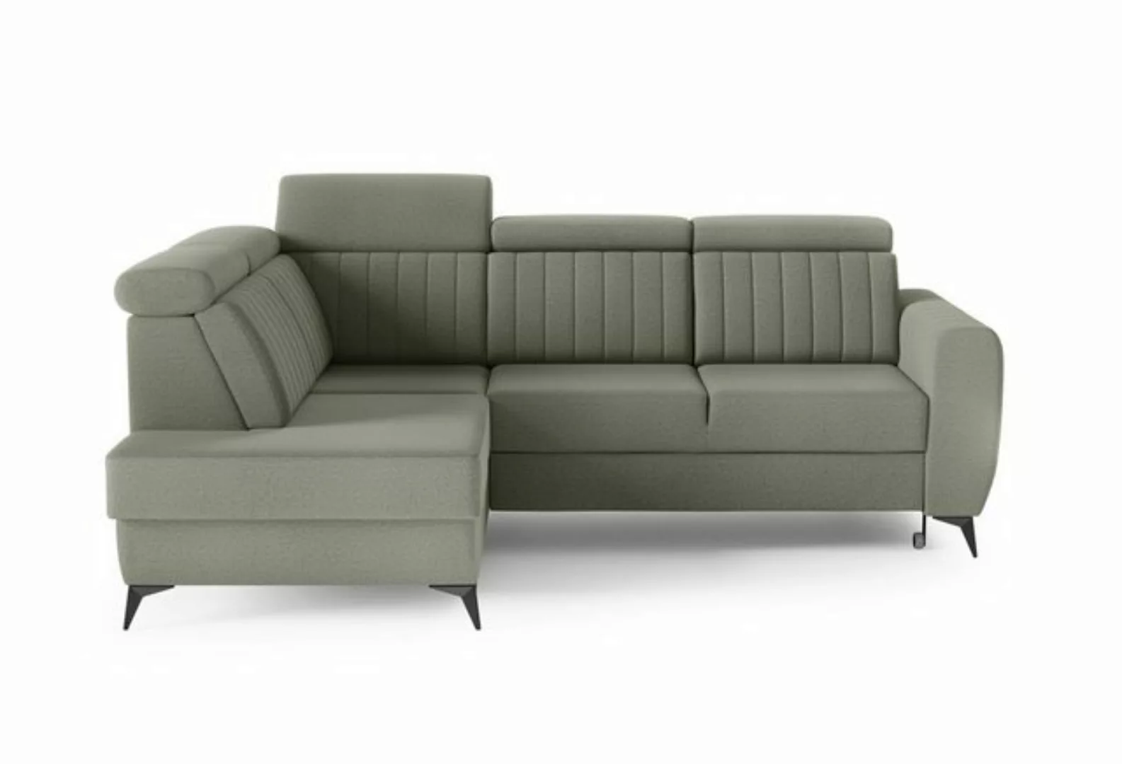 MOEBLO Ecksofa MOSTA II, Couch für Wohnzimmer, Schlafsofa Sofagarnitur Sofa günstig online kaufen