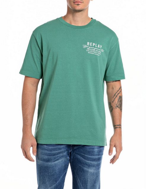 Replay T-Shirt mit Logodruck auf der Rückseite günstig online kaufen