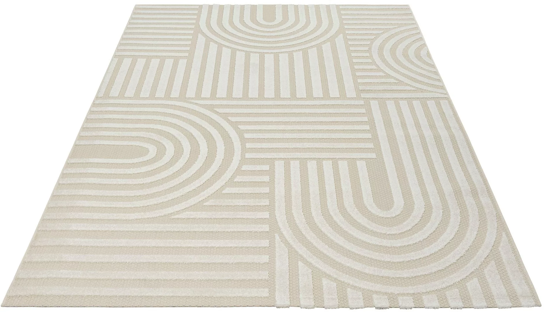 Sanat Teppich »Berlin«, rechteckig, 6 mm Höhe, In -und Outdoor geeignet, Au günstig online kaufen