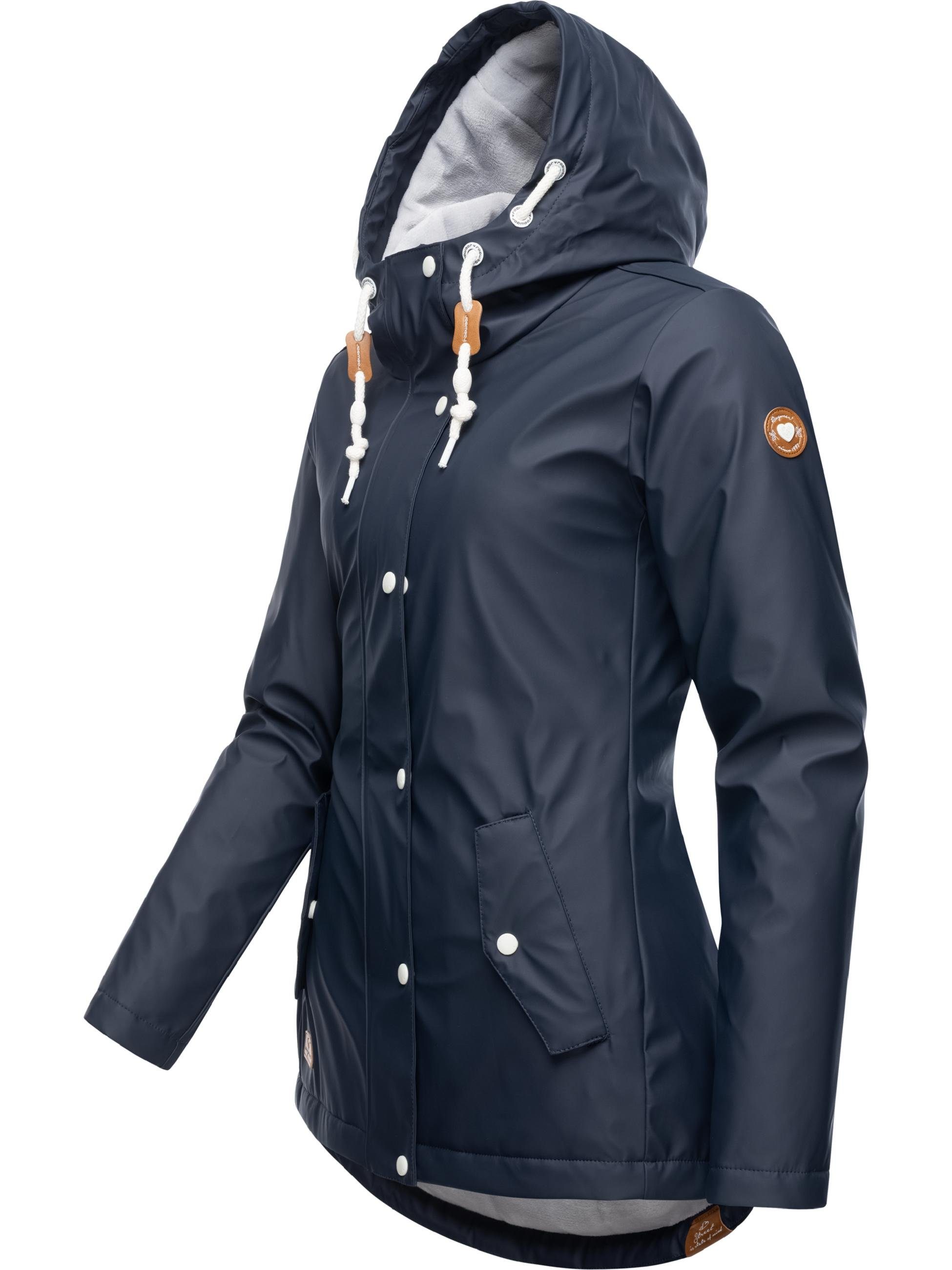 Ragwear Regenjacke Marge warm gefütterter Damen günstig online kaufen