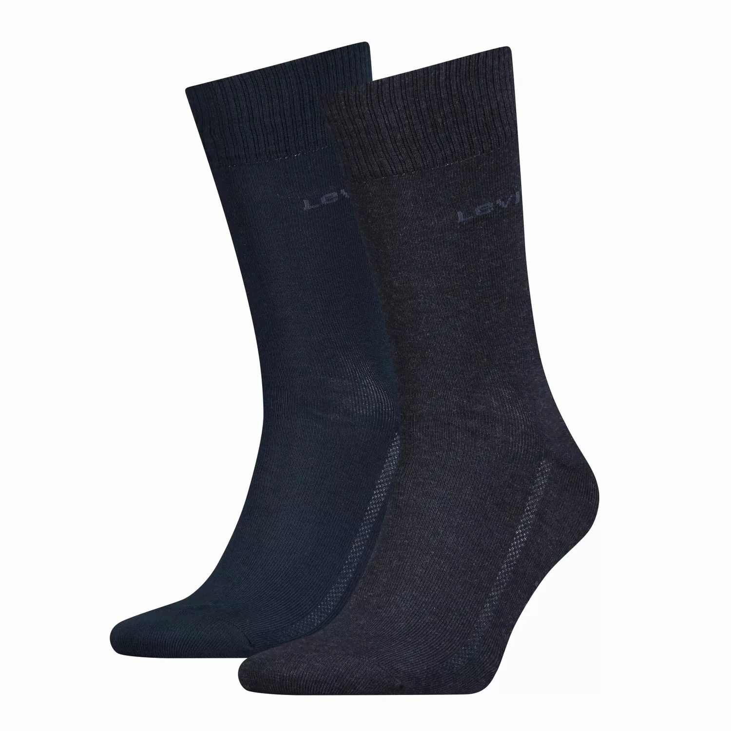 Levi´s ® 168sf Regular Socken 2 Paare EU 43-46 Anthracite Melange / Black günstig online kaufen