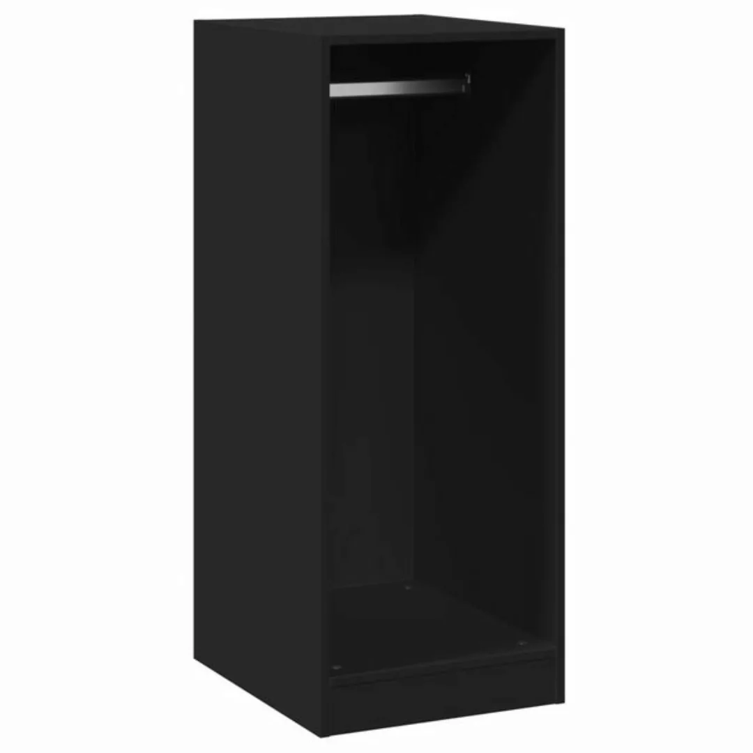 vidaXL Kleiderschrank Mehrzweckschrank Schwarz 48x41x102 cm Holzwerkstoff günstig online kaufen