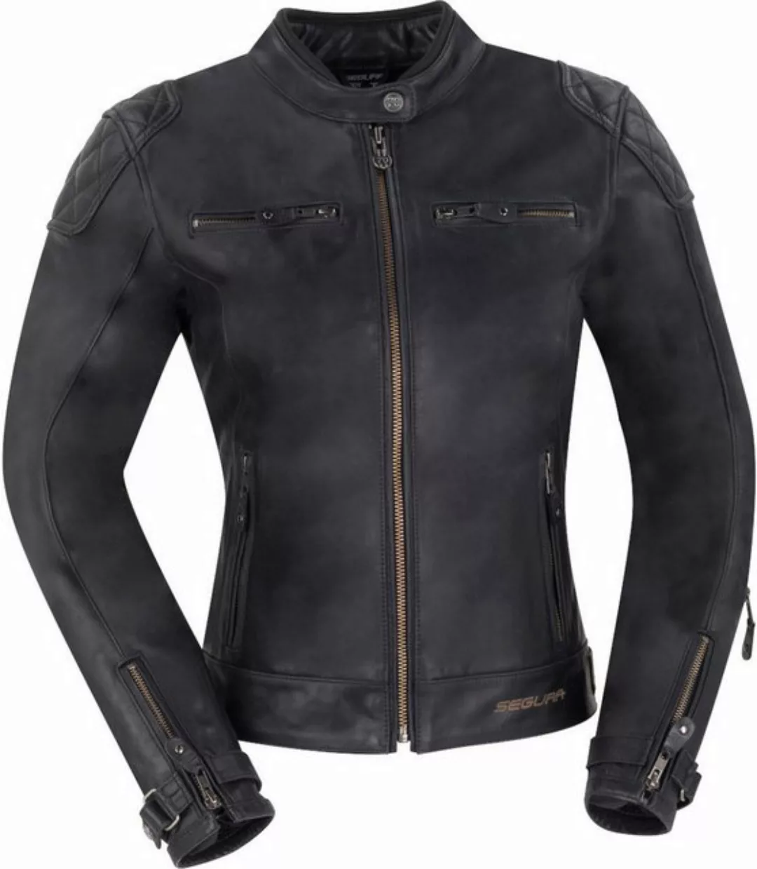 Segura Motorradjacke Subotai Damen Motorrad Lederjacke günstig online kaufen