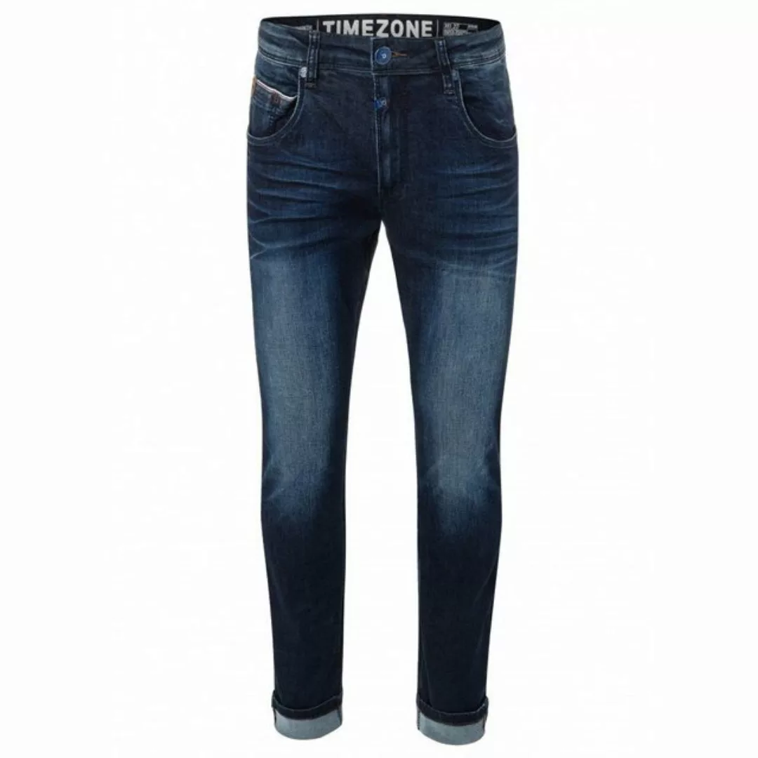 TIMEZONE Herren Jeans ScottTZ - Slim Fit - Blau - Aged Navy Wash günstig online kaufen