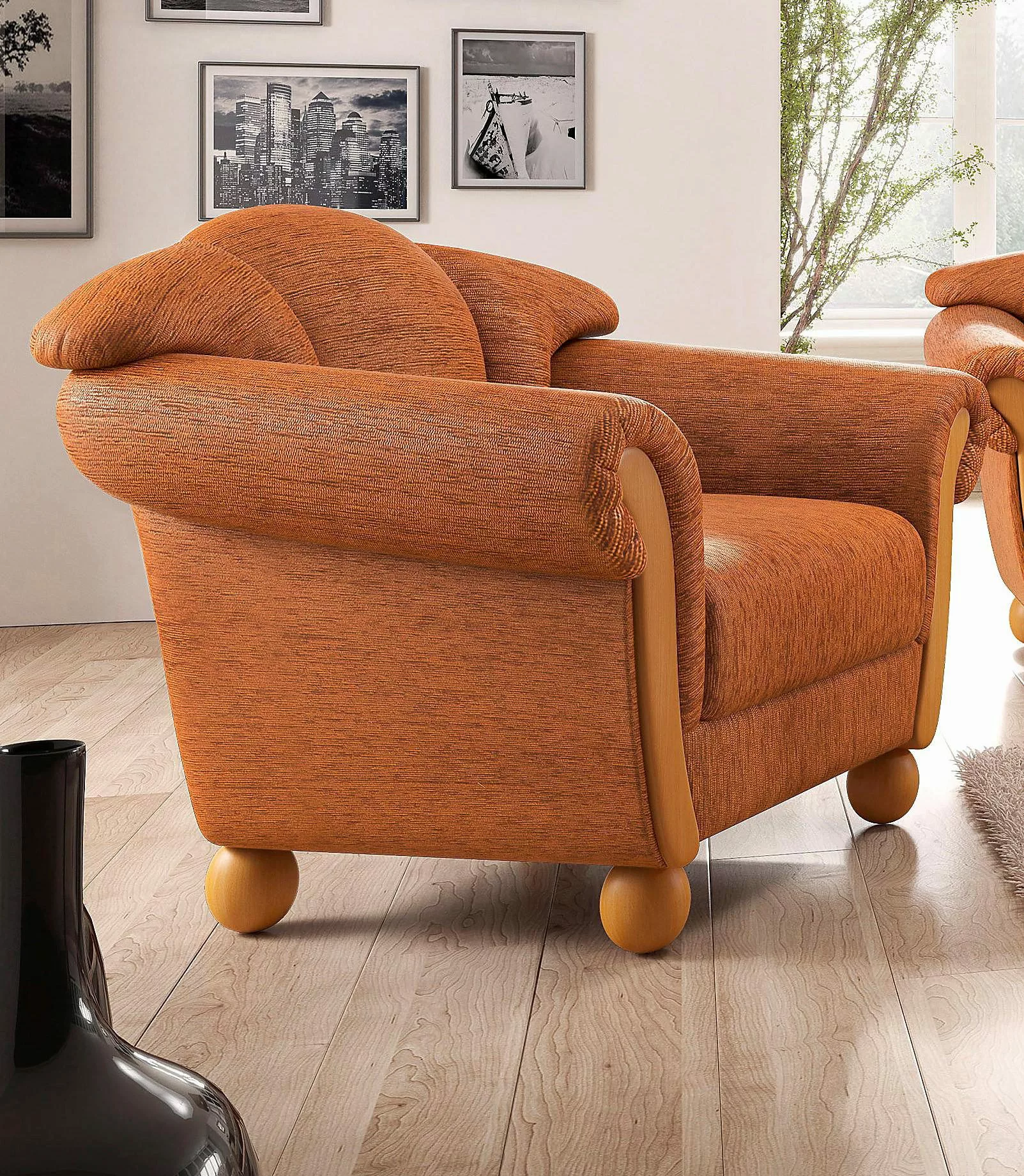 Home affaire Sessel "Milano, Loungesessel" günstig online kaufen