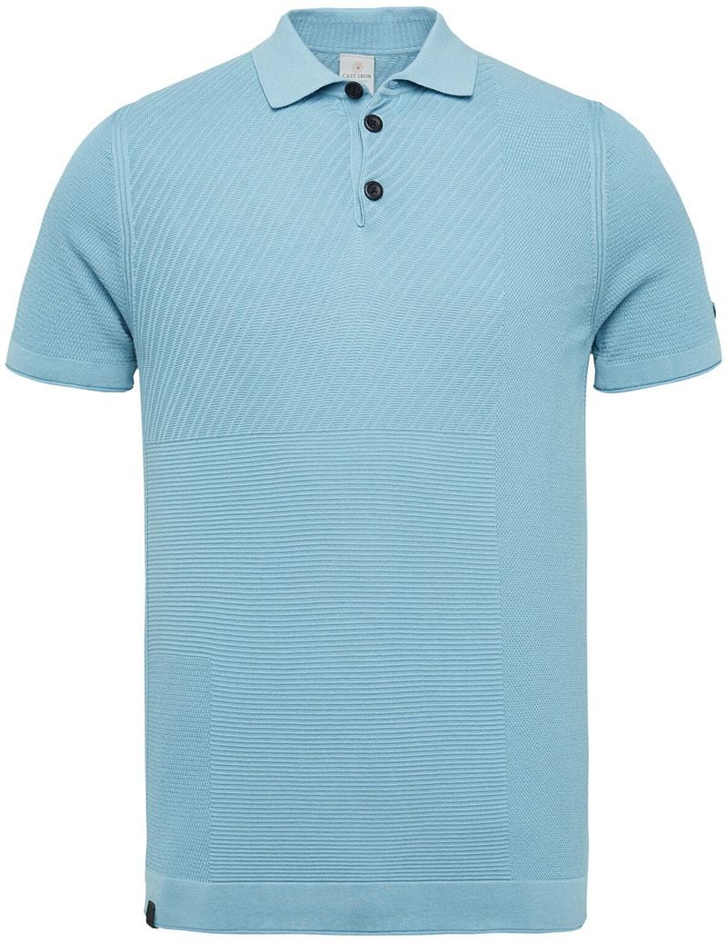 Cast Iron Poloshirt Hellblau - Größe XXL günstig online kaufen