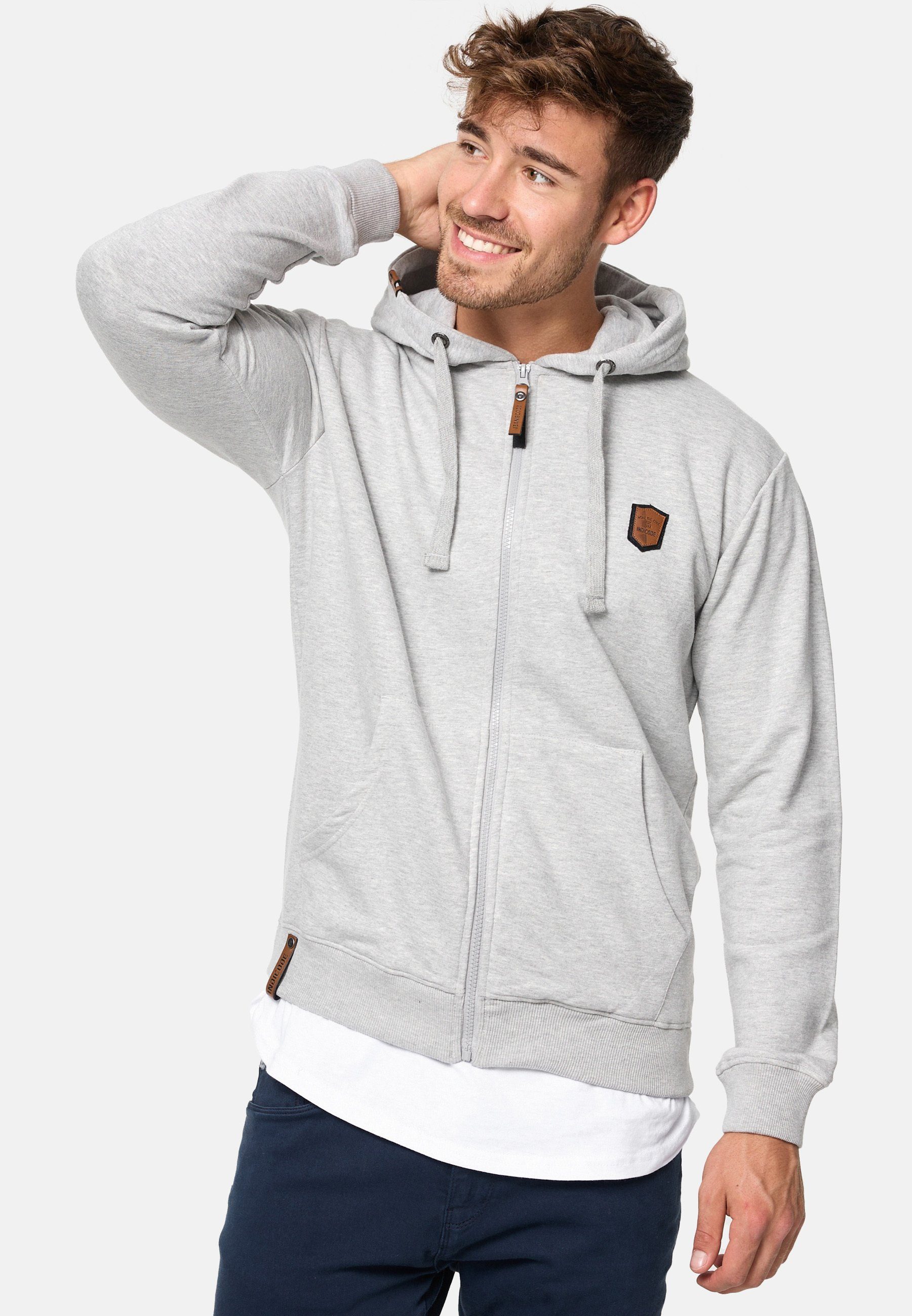 Indicode Sweatjacke Braidwood günstig online kaufen