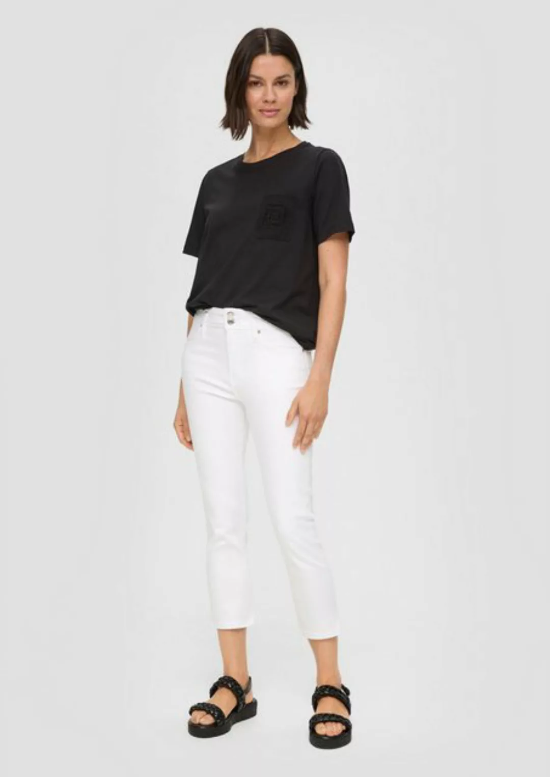 s.Oliver 7/8-Jeans Jeans Betsy / Mid Rise / Slim Leg günstig online kaufen