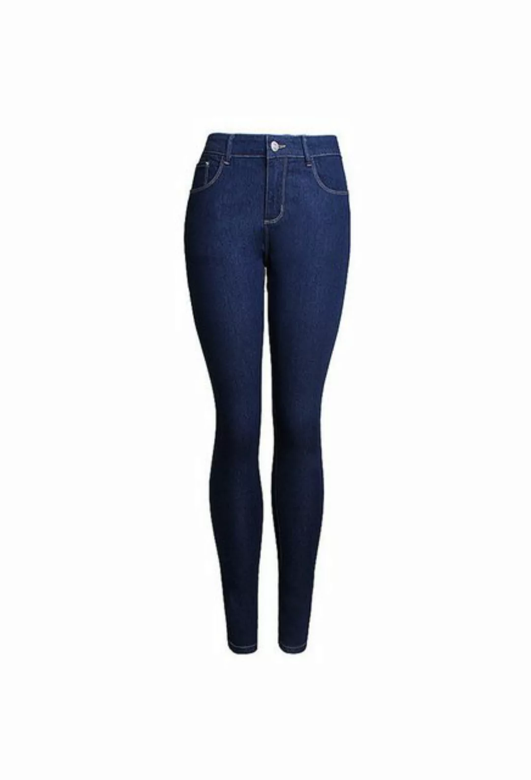 CHENIN Ankle-Jeans Schlankmachende jeanshose mit hoher taille und knöchella günstig online kaufen