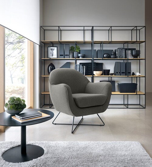 TRENDMANUFAKTUR Sessel »Evora, Loungesessel, Designsessel«, in zeitlosem St günstig online kaufen