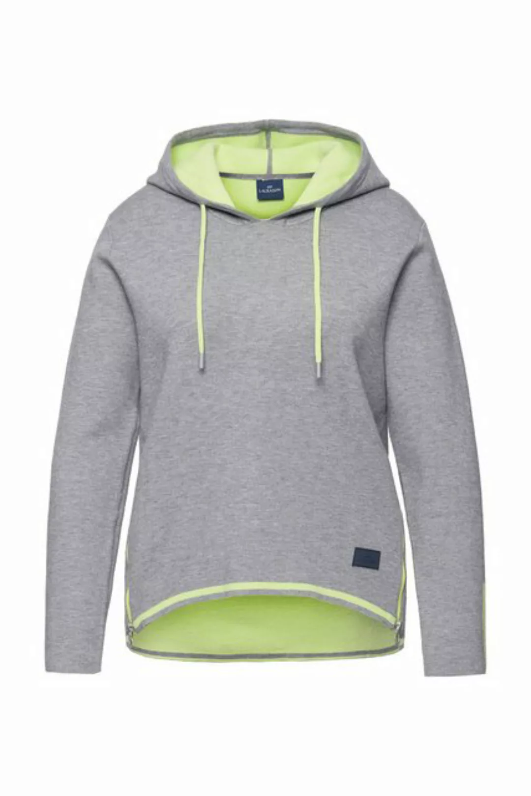 Laurasøn Wollpullover Hoodie Doubleface Kapuze Langarm günstig online kaufen