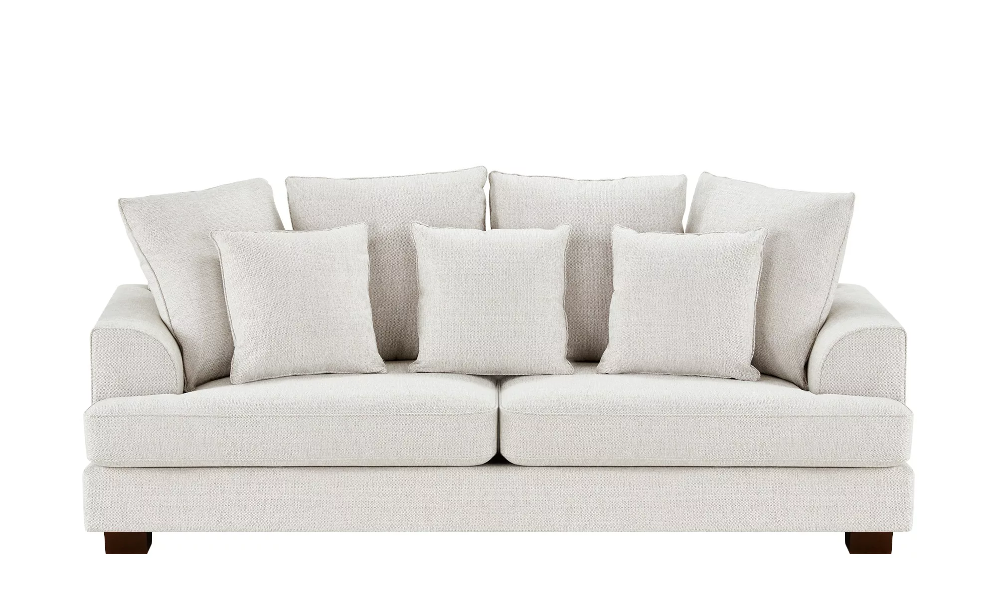 SOHO Sofa  Franka - weiß - 231 cm - 87 cm - 103 cm - Polstermöbel > Sofas > günstig online kaufen