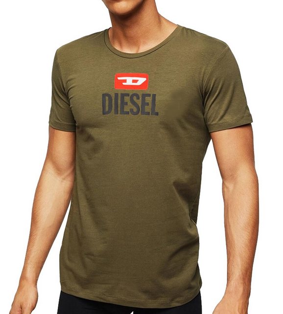 Diesel T-Shirt Diesel Herren "T-Diego New D Logo Maglietta" T-Shirt günstig online kaufen