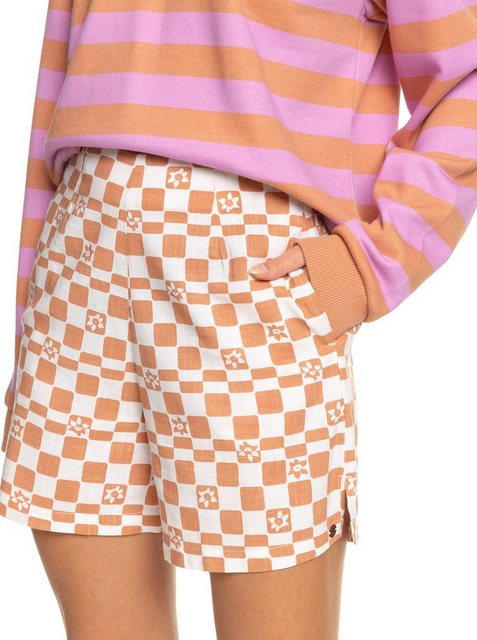 Roxy Shorts Over The Sun Check - Leichte Shorts für Frauen günstig online kaufen