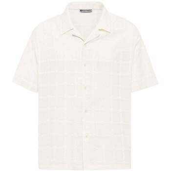 Dandalo  Hemdbluse Justin Oversize Lapel Collar Short Sleeve Shirt günstig online kaufen