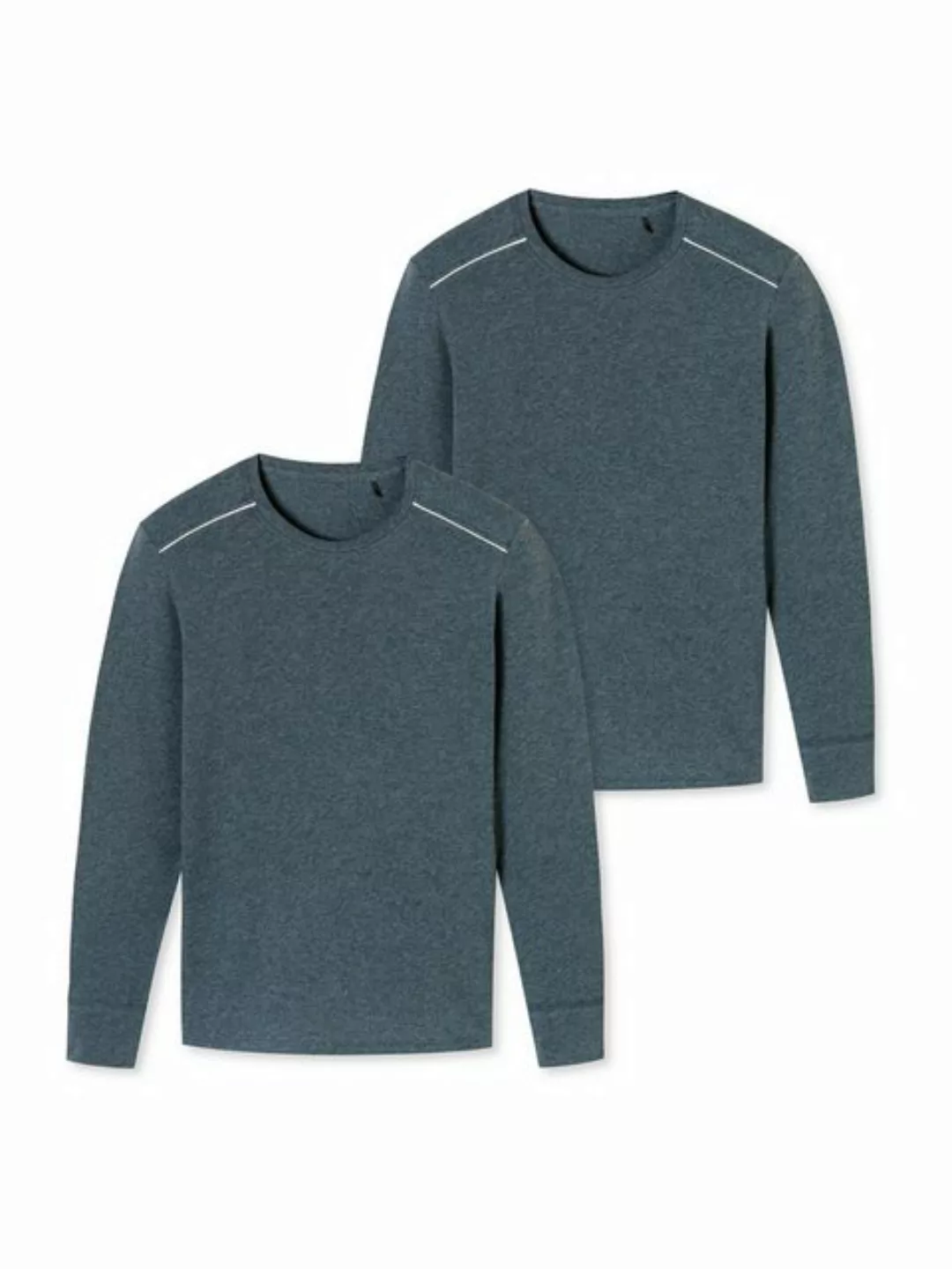 Schiesser Longsleeve Comfort Fit (2-tlg) unterhemd shirt langarm günstig online kaufen