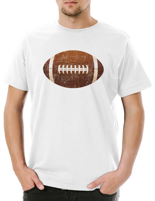 Urban Backwoods Print-Shirt American Football I Herren T-Shirt Player Passi günstig online kaufen