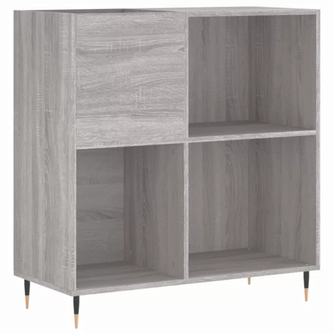 vidaXL Beistellschrank Plattenschrank Grau Sonoma 84,5x38x89 cm Holzwerksto günstig online kaufen