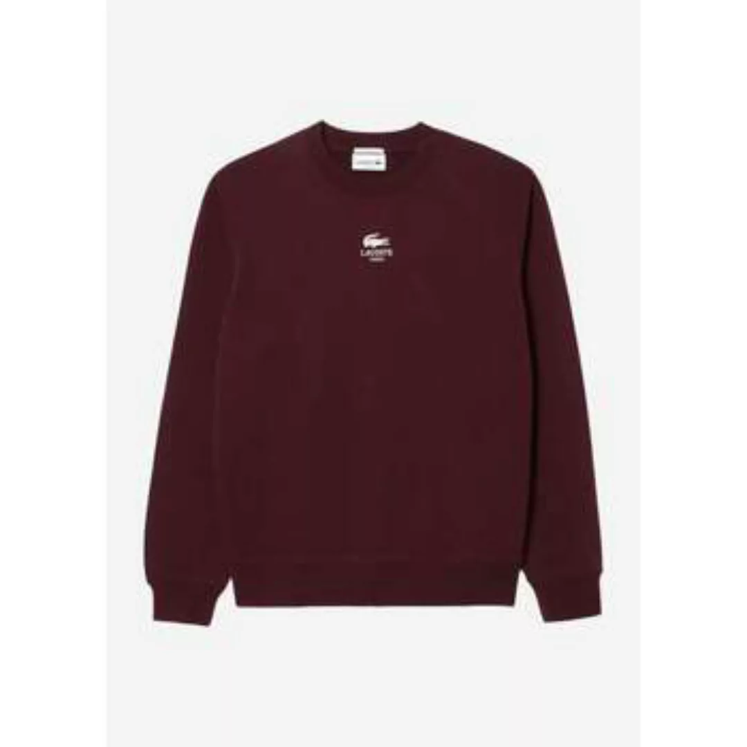 Lacoste  Pullover Sweatshirt logo print- expresso günstig online kaufen