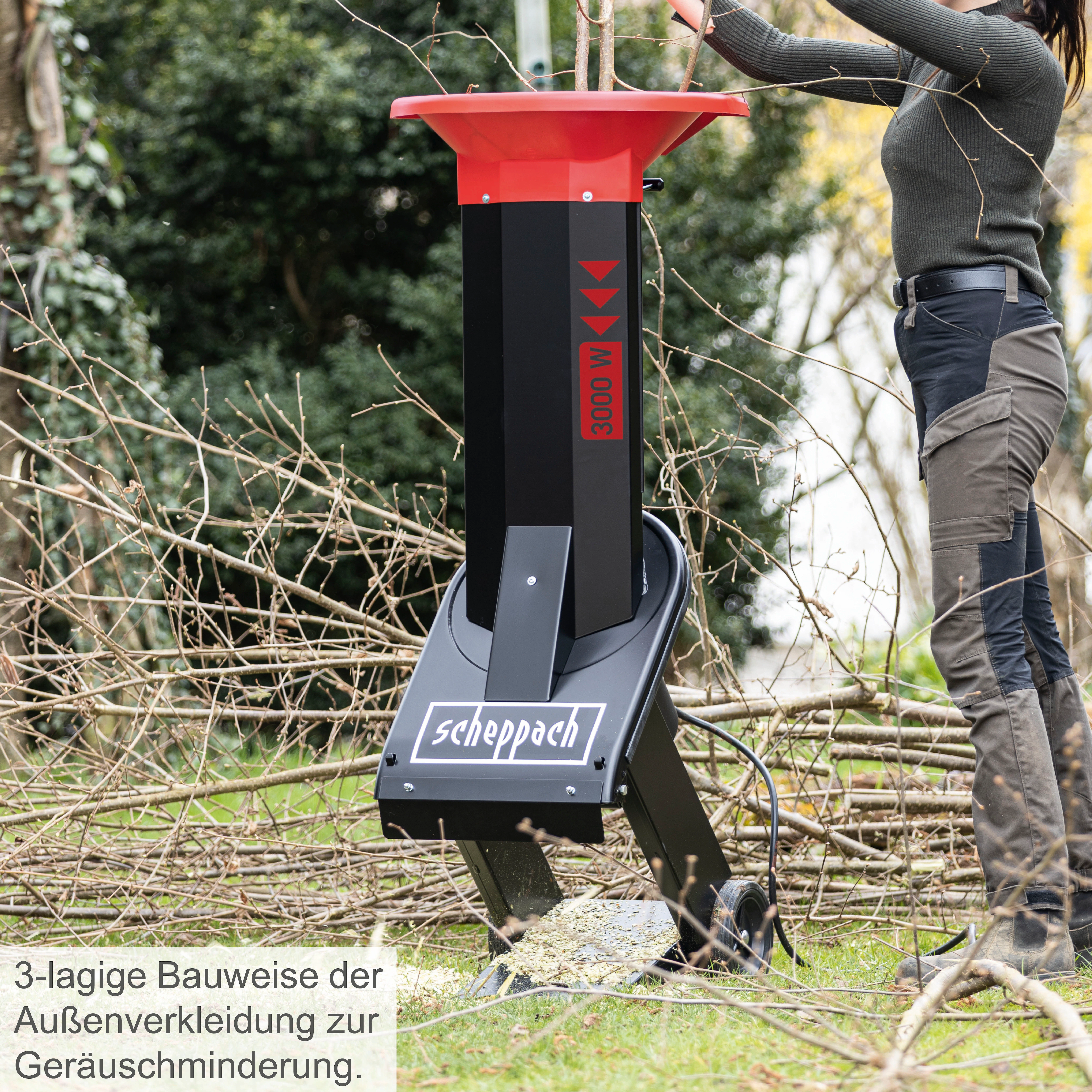 Scheppach Gartenhäcksler Biostar 3000 - 230 V günstig online kaufen