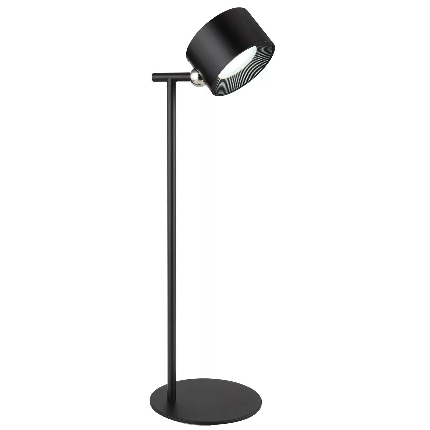 GLOBO LED-Tischleuchte schwarz Kunststoff Metall B/H/T: ca. 12x35x13 cm günstig online kaufen