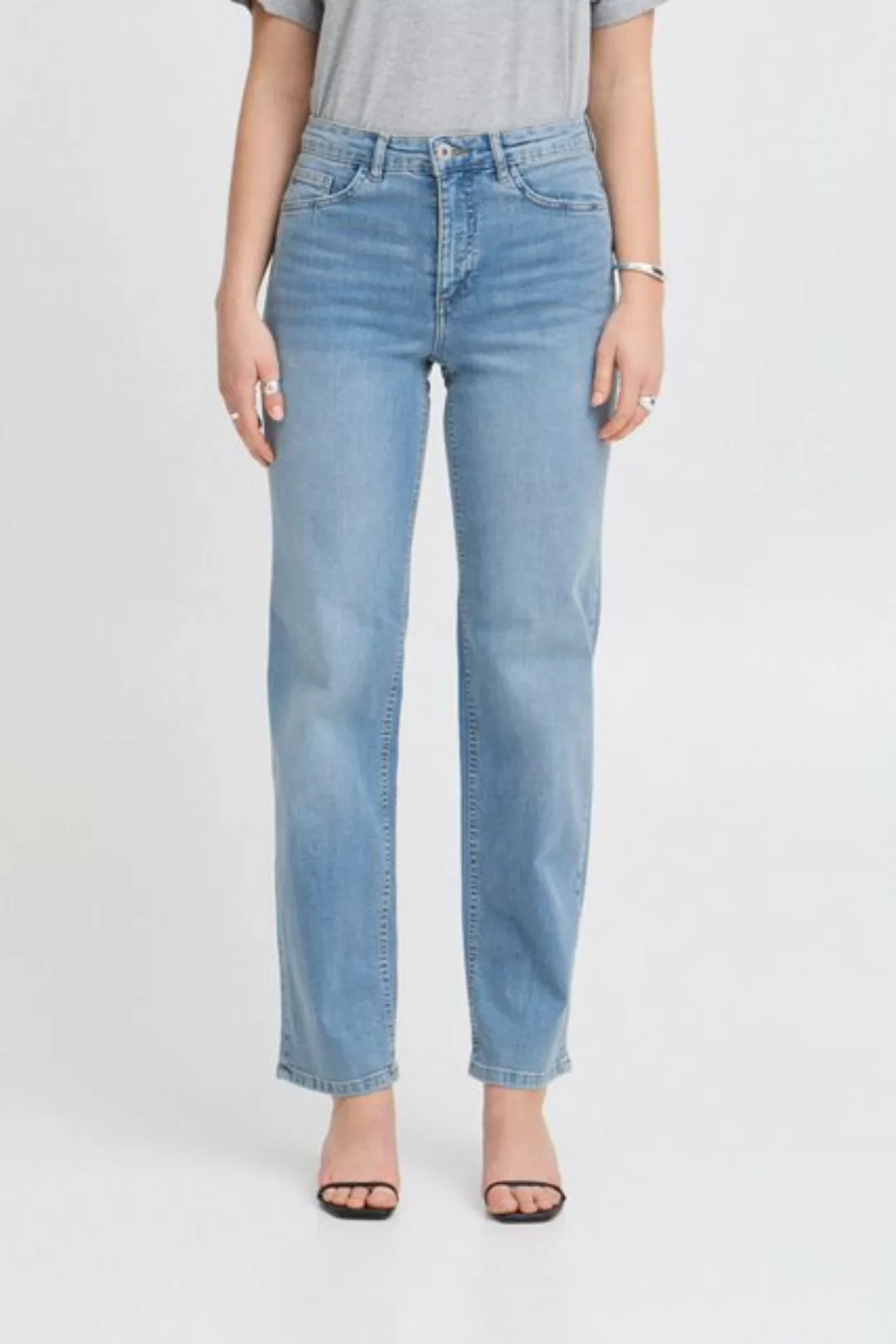 Ichi Bequeme Jeans "Bequeme Jeans IHTWIGGY STRAIGHT" günstig online kaufen