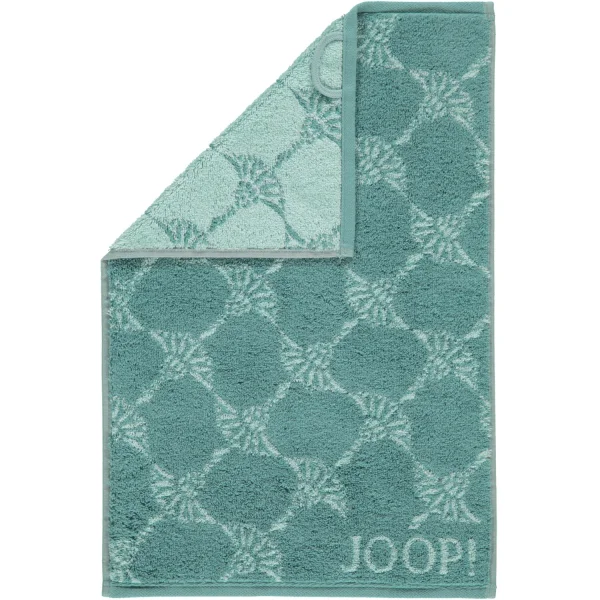 JOOP! Classic - Cornflower 1611 - Farbe: Jade - 41 - Gästetuch 30x50 cm günstig online kaufen